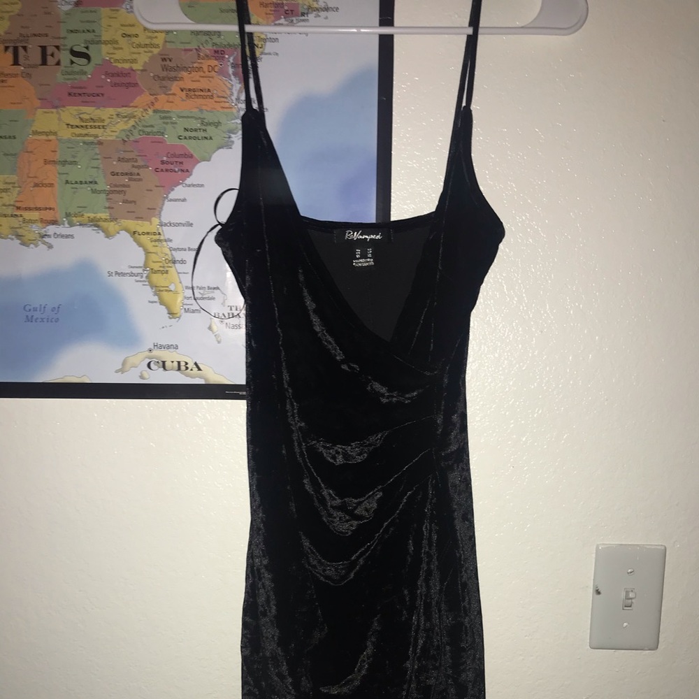 Black Velvet Dress